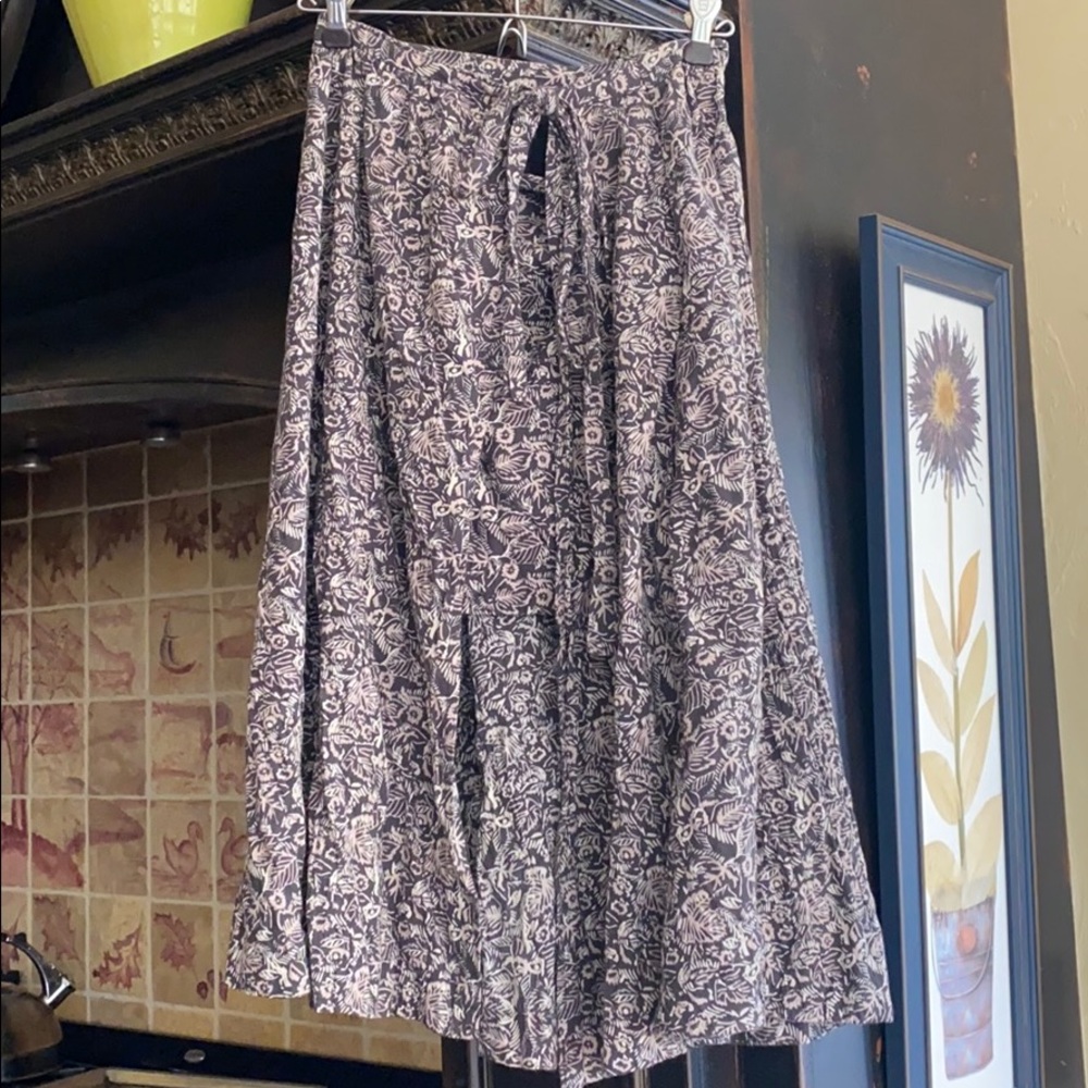 High low free people skirt